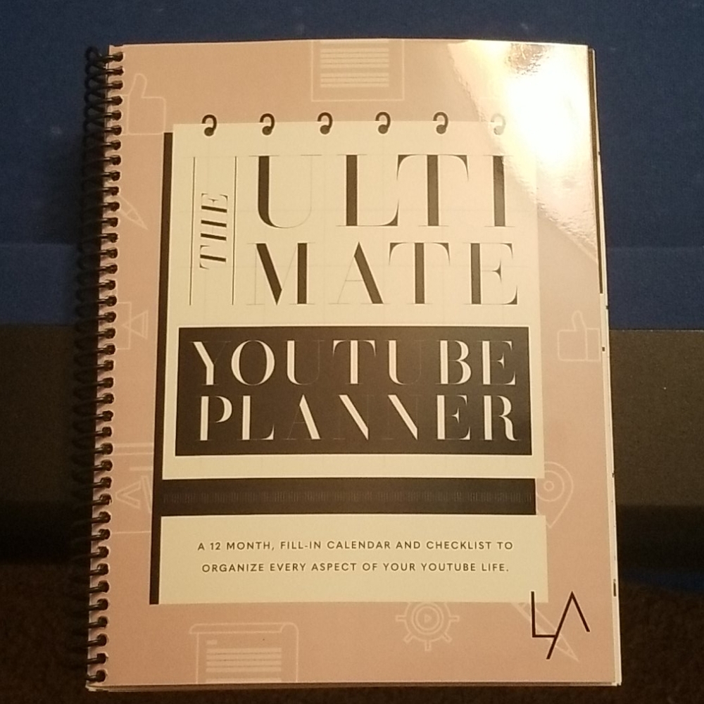Ultimate YouTube guide planner.